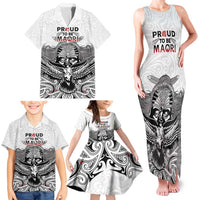 Aotearoa Personalized Family Matching Tank Maxi Dress and Hawaiian Shirt Proud To Be Maori LT7 - Polynesian Pride