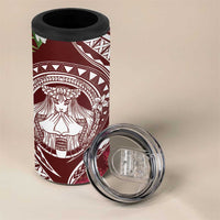 Aloha Hawaii Big Island 4 in 1 Can Cooler Tumbler Ohia Lehua Wahine LT7 - Polynesian Pride