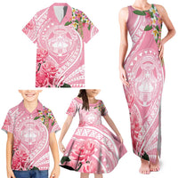 Aloha Hawaii Maui Family Matching Tank Maxi Dress and Hawaiian Shirt Goddess Lokelani Rose LT7 - Polynesian Pride
