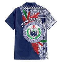 Samoa Rugby Personalized Family Matching Long Sleeve Bodycon Dress and Hawaiian Shirt Toa Samoa Myriad Siapo LT7 - Polynesian Pride