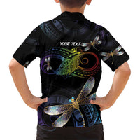 Personalised Polynesian Memorial Family Matching Long Sleeve Bodycon Dress and Hawaiian Shirt Your Wings Were Ready But My Heart Was Not LT7 - Polynesian Pride