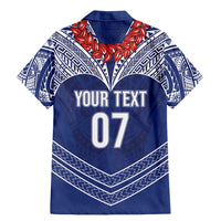 Toa Samoa Rugby Custom Family Matching Mermaid Dress and Hawaiian Shirt Ulafala Mix Nifo'oti LT7 - Polynesian Pride