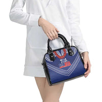 Toa Samoa Rugby Shoulder Handbag Ulafala Mix Nifo'oti - Polynesian Pride