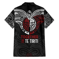 Maori Hongi Toitu Te Tiriti Hawaiian Shirt Tangata Tiriti Stand With Tangata Whenua LT7 - Polynesian Pride