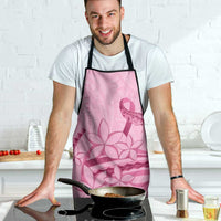 Aotearoa Maori Apron Pink Fern Ribbons - Polynesian Pride