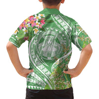Aloha Molokai Island Family Matching Puletasi and Hawaiian Shirt Hawaii Pua Kukui LT7 - Polynesian Pride