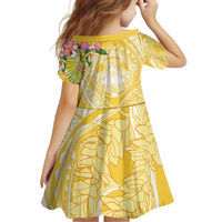 Aloha Hawaii Oahu Family Matching Summer Maxi Dress and Hawaiian Shirt Wahine with Ilima Lei LT7 - Polynesian Pride