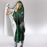 New Zealand Aroha Koe Mama Hooded Blanket Maori Hongi - Pounamu LT7 - Polynesian Pride