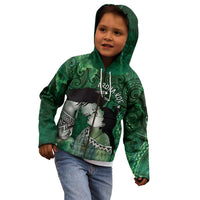 New Zealand Aroha Koe Mama Kid Hoodie Maori Hongi - Pounamu LT7 - Polynesian Pride