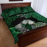 New Zealand Aroha Koe Mama Quilt Bed Set Maori Hongi - Pounamu LT7 - Polynesian Pride