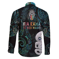 Kia Hara Te reo Maori Family Matching Summer Maxi Dress and Hawaiian Shirt Manaia Moko Mix Paua Shell LT7 - Polynesian Pride