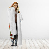 Norfolk Island ANZAC Day Personalised Hooded Blanket with Poppy Field LT9 - Polynesian Pride