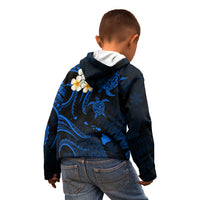 Hawaii Kid Hoodie Kahoolawe Islands Polynesian Sunset Plumeria LT9 - Polynesian Pride