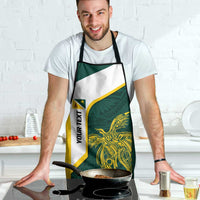 Personalised PNG Jiwaka Province Apron Bird of Paradise Tattoo Flag Motif LT9 - Polynesian Pride