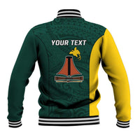 Personalised PNG Jiwaka Province Baseball Jacket Bird of Paradise Tattoo Flag Motif LT9 - Polynesian Pride