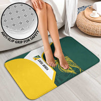 Personalised PNG Jiwaka Province Bathroom Set Bird of Paradise Tattoo Flag Motif LT9 - Polynesian Pride