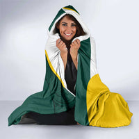 Personalised PNG Jiwaka Province Hooded Blanket Bird of Paradise Tattoo Flag Motif LT9 - Polynesian Pride