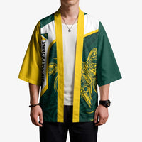 Personalised PNG Jiwaka Province Kimono Bird of Paradise Tattoo Flag Motif LT9 - Polynesian Pride