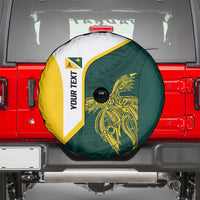 Personalised PNG Jiwaka Province Spare Tire Cover Bird of Paradise Tattoo Flag Motif LT9 - Polynesian Pride