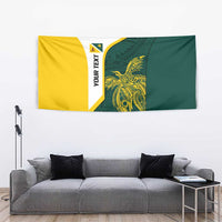 Personalised PNG Jiwaka Province Tapestry Bird of Paradise Tattoo Flag Motif LT9 - Polynesian Pride