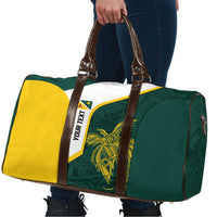 Personalised PNG Jiwaka Province Travel Bag Bird of Paradise Tattoo Flag Motif LT9 - Polynesian Pride