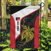 Personalised PNG Sandaun Province Garden Flag Bird of Paradise Tattoo Flag Motif LT9 Garden Flag Red - Polynesian Pride