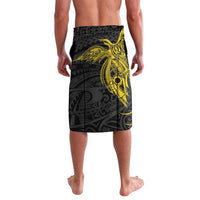 Personalised PNG Sandaun Province Lavalava Bird of Paradise Tattoo Flag Motif LT9 - Polynesian Pride