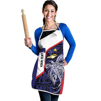 Personalised PNG West New Britain Province Apron Bird of Paradise Tattoo Flag Motif LT9 - Polynesian Pride