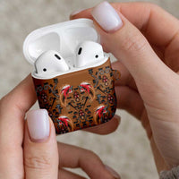 Terracotta Bird of Batik Papua AirPods Case Exotic Natural Wealth of Papua LT9 - Polynesian Pride