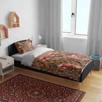Terracotta Bird of Batik Papua Bedding Set Exotic Natural Wealth of Papua LT9 - Polynesian Pride