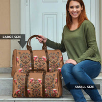Terracotta Bird of Batik Papua Travel Bag Exotic Natural Wealth of Papua LT9 - Polynesian Pride