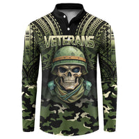 Veterans Day Button Sweatshirt War Never Leaves A Veteran Proud Military