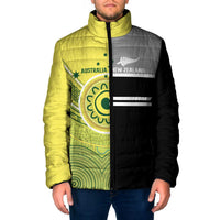 Custom Cricket AUNZ Spirit Padded Jacket Aussie New Zealand Retro Edition - Polynesian Pride