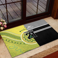 Custom Cricket AUNZ Spirit Rubber Doormat Aussie New Zealand Retro Edition - Polynesian Pride
