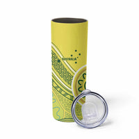 Custom Cricket AUNZ Spirit Skinny Tumbler Aussie New Zealand Retro Edition LT9 - Polynesian Pride