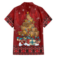Funny Kiwi Bird Xmas Tree Family Matching Tank Maxi Dress and Hawaiian Shirt New Zealand Tribal Christmas Spirit LT9 - Polynesian Pride