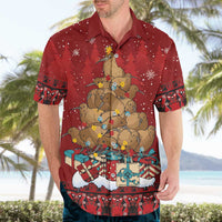 Funny Kiwi Bird Xmas Tree Hawaiian Shirt New Zealand Tribal Christmas Spirit LT9 - Polynesian Pride