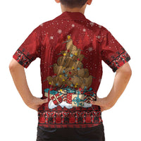 Funny Kiwi Bird Xmas Tree Hawaiian Shirt New Zealand Tribal Christmas Spirit LT9 - Polynesian Pride