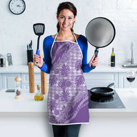 Hawaii Breadfruit Palaka Apron Poni Maile Lei - Polynesian Pride