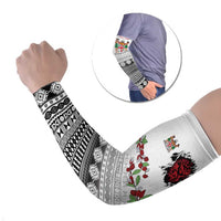 Fiji Heart Tribal Personalised Arm Sleeves Polynesian Patterns