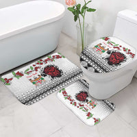 Fiji Heart Tribal Personalised Bathroom Set Polynesian Patterns
