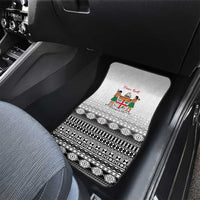 Fiji Heart Tribal Personalised Car Mats Polynesian Patterns