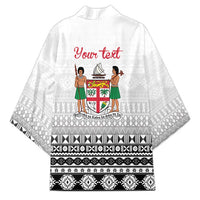 Fiji Heart Tribal Personalised Kimono Polynesian Patterns