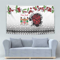 Fiji Heart Tribal Personalised Tapestry Polynesian Patterns