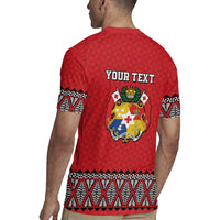 Tonga Heart Tribal Personalised Rugby Jersey Polynesian Patterns