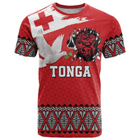 Tonga Heart Tribal Personalised T Shirt Polynesian Patterns