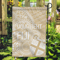 Custom Indo Fijians Garden Flag Fiji ke Hindustani Polyneisan Paisley Beige Style LT9 Garden Flag Beige - Polynesian Pride