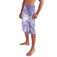 Custom Indo Fijians Lavalava Fiji ke Hindustani Polyneisan Paisley Purple Style LT9 - Polynesian Pride