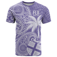 Custom Indo Fijians T Shirt Fiji ke Hindustani Polyneisan Paisley Purple Style LT9 Purple - Polynesian Pride