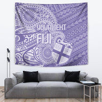 Custom Indo Fijians Tapestry Fiji ke Hindustani Polyneisan Paisley Purple Style LT9 Purple - Polynesian Pride